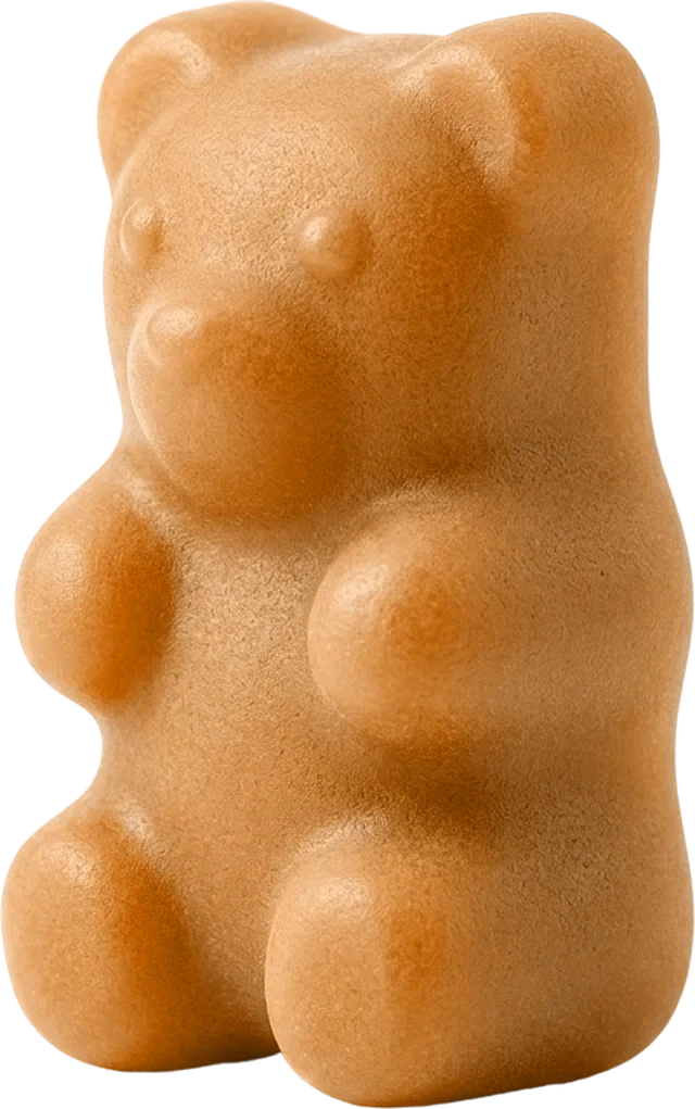 Gominola sōvu Ashwagandha: osito ámbar