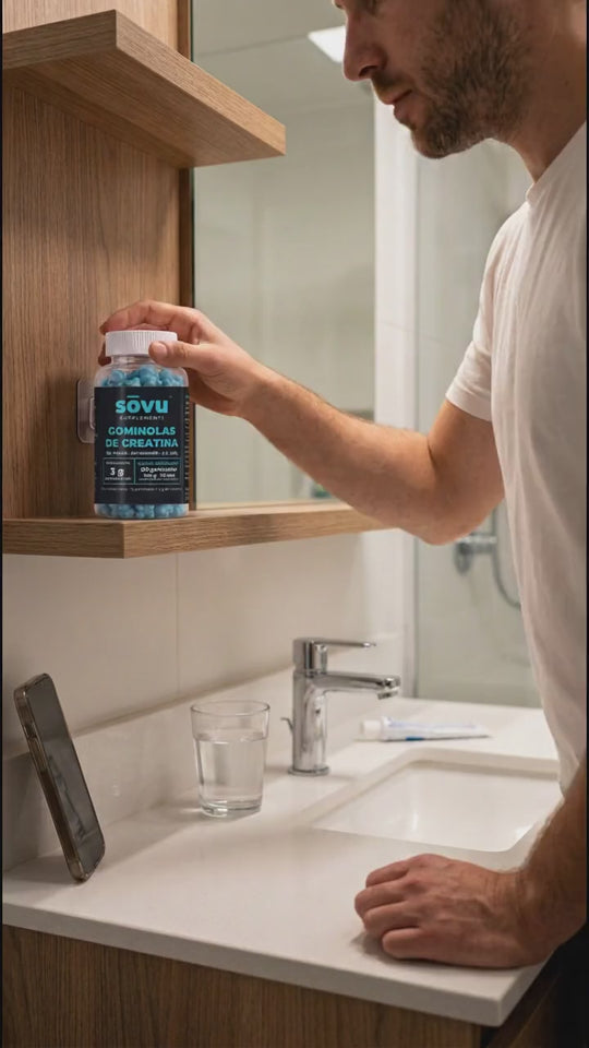 Rutina de mañana en el baño con el bote sōvu